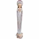 Madonna - Srebrne Niebo - na skałach figura drewniana – prezent na ślub – ujęcie 4