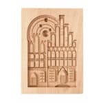 Forma do Piernika - Forma ciasteczkowa (dom Mikołaja Kopernika) rzeźba drewniana – dekoracja wnętrza – ujęcie 4