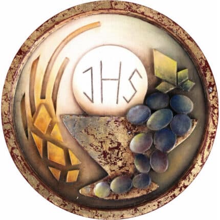 Pierwsza Komunia - Pamiątka Wdzięczności (model 1) figura drewniana – prezent na rocznicę ślubu – ujęcie 3