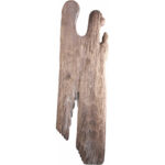 Anioł - Modlitwa Pańska (model 1) figura drewniana – prezent na pierwszą komunię – ujęcie 3