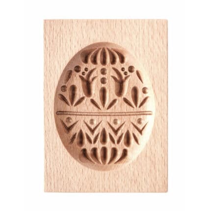 Forma do Piernika - Forma do ciasteczek (Jajo Wielkanocne) rzeźba drewniana – dekoracja gabinetu – ujęcie 5