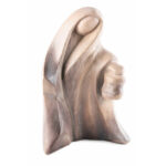 Święta Rodzina - Szopka - Nowoczesny projekt posągu (model 14) figura drewniana – prezent na ślub – ujęcie 7