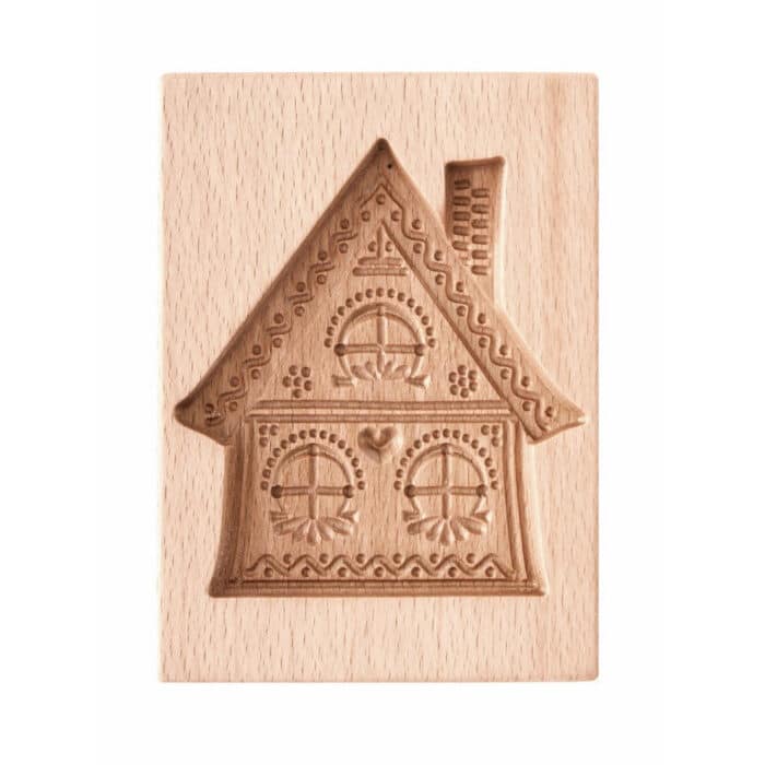 Forma do Piernika - Forma do ciasteczek (Chatka z Piernika) rzeźba drewniana – dekoracja gabinetu – ujęcie 4