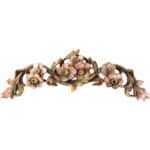 Supraporta - Ornament - Kwiaty Jabłoni - model 4 rzeźba drewniana – dekoracja wnętrza – ujęcie 2