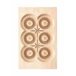 Forma do Piernika - Foremka do ciasteczek (Katarzyna - Symetria) rzeźba drewniana – dekoracja salonu – ujęcie 4