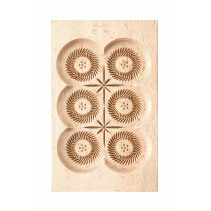 Forma do Piernika - Foremka do ciasteczek (Katarzyna - Symetria) rzeźba drewniana – dekoracja salonu – ujęcie 4