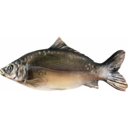 Karp - płaskorzeźba drewniana - rzeźba (model 1) rzeźba drewniana – dekoracja wnętrza