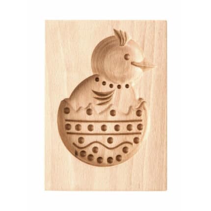 Forma do Piernika - Forma do ciasteczek (Pisklę Wielkanocne) rzeźba drewniana – dekoracja gabinetu – ujęcie 5