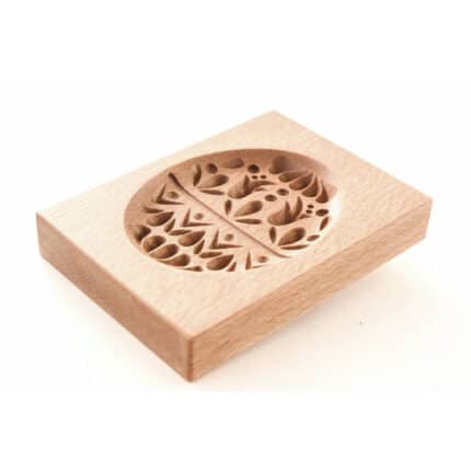 Forma do Piernika - Forma do ciasteczek (Jajo Wielkanocne) rzeźba drewniana – dekoracja gabinetu – ujęcie 4