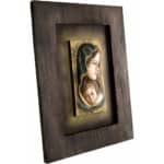 Matka Boska Maria z Dzieckiem Jezusem (Model 2) figura drewniana – prezent na pierwszą komunię – ujęcie 2