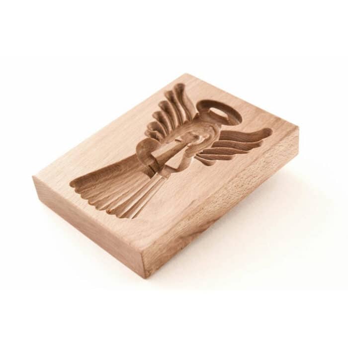 Forma do Piernika - Forma do ciasteczek (Anioł) figura drewniana – prezent na chrzest – ujęcie 4