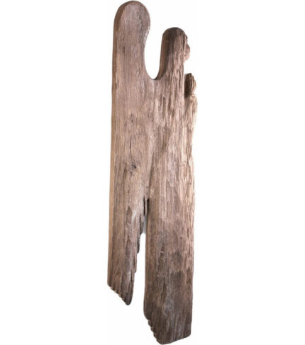 Anioł - Modlitwa Pańska (model 1) figura drewniana – prezent na jubileusz – ujęcie 2