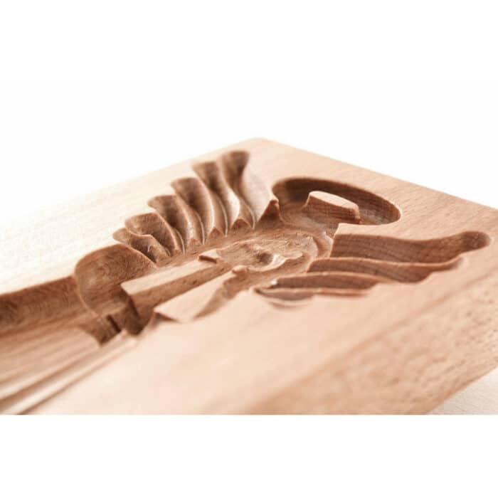 Forma do Piernika - Forma do ciasteczek (Anioł) figura drewniana – prezent na jubileusz – ujęcie 3