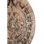 Dekoracja Ścienna - Kalendarz Majów - płaskorzeźba rzeźba drewniana – dekoracja gabinetu