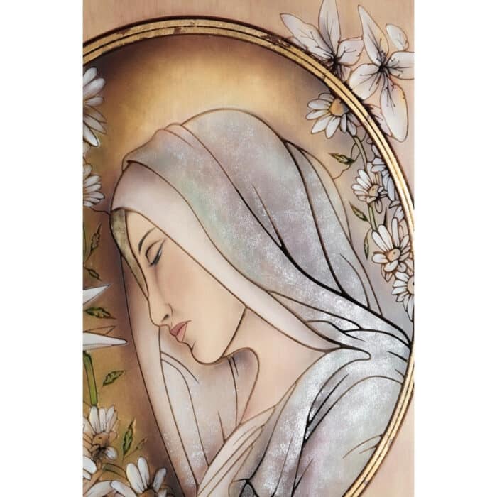 Portret Kobiety (model 1) rzeźba drewniana – dekoracja gabinetu