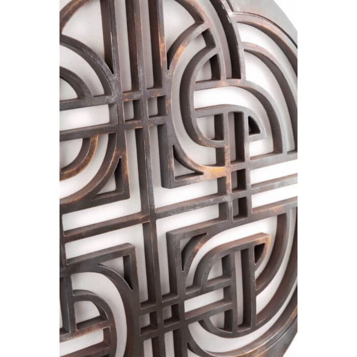 Dekoracja Ścienna (wzór celtycki 1) rzeźba drewniana – dekoracja wnętrza