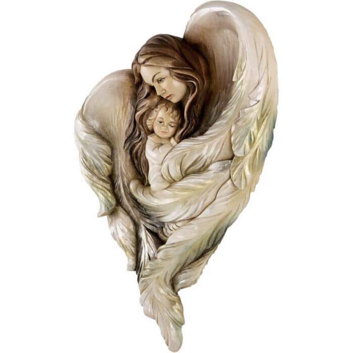 Anioł Miłości – drewniana figura na jubileusz Anioł Miłości figura drewniana – prezent na jubileusz – ujęcie 2