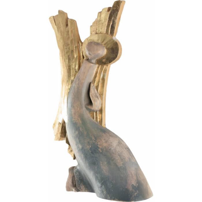 Anioł - Skromny (model 1) – drewniana figura na Pierwszą Komunię Anioł - Skromny (model 1) figura drewniana – prezent na pierwszą komunię