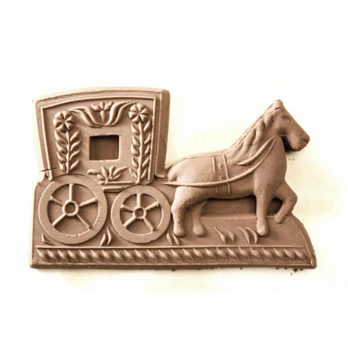 Forma do Piernika - Forma do ciasteczek (Kareta) – elegancka rzeźba z drewna do gabinetu Forma do Piernika - Forma do ciasteczek (Kareta) rzeźba drewniana – dekoracja gabinetu – ujęcie 2