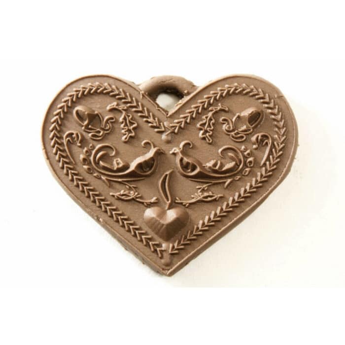 Forma do Piernika - Foremka do ciasteczek (Serce 1) rzeźba drewniana – dekoracja wnętrza – ujęcie 4