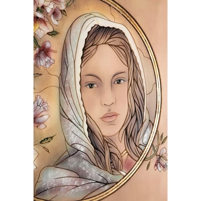 Portret Kobiety (model 3) rzeźba drewniana – dekoracja gabinetu