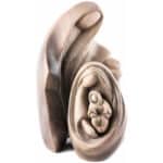 Święta Rodzina - Szopka - Nowoczesny projekt posągu (model 14) figura drewniana – prezent na jubileusz – ujęcie 8