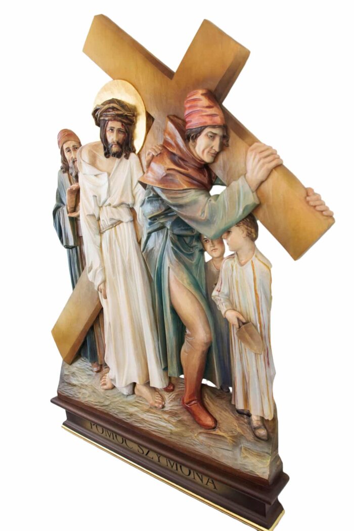 Viktor-Art – Droga Krzyżowa - Stacja - Jezus Chrystus - Polichromia