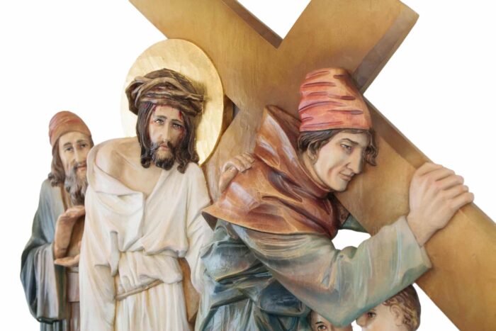 Viktor-Art – Droga Krzyżowa - Stacja - Jezus Chrystus - Polichromia