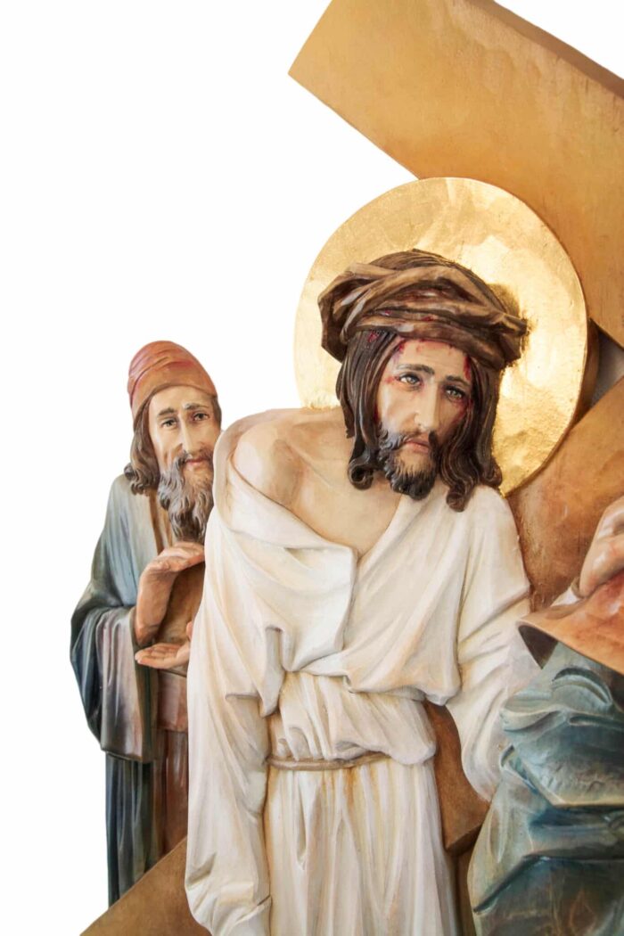 Viktor-Art – Droga Krzyżowa - Stacja - Jezus Chrystus - Polichromia