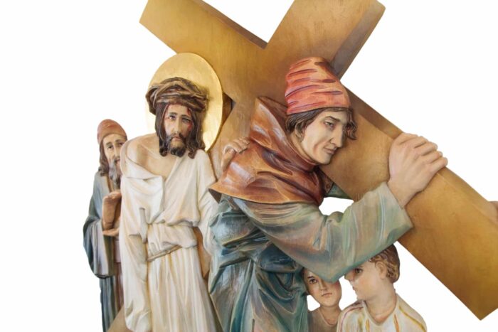 Viktor-Art – Droga Krzyżowa - Stacja - Jezus Chrystus - Polichromia
