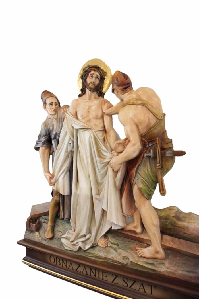 Viktor-Art – Droga Krzyżowa - Stacja - Jezus Chrystus - Polichromia