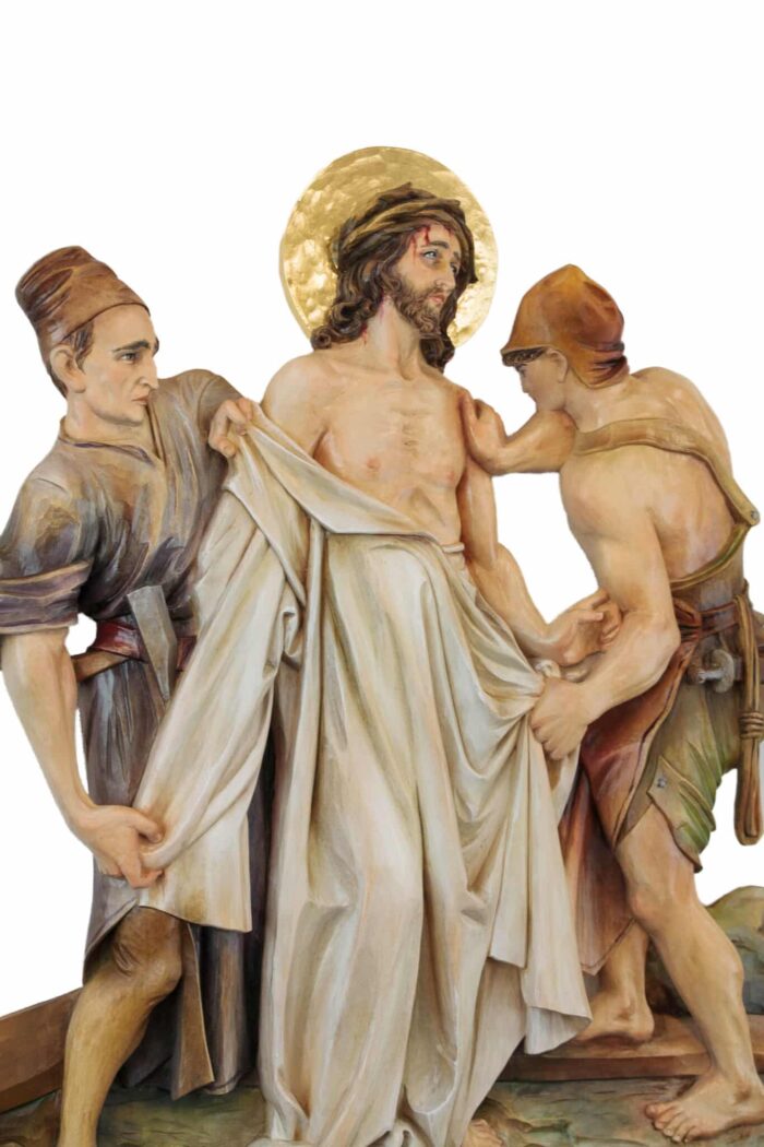 Viktor-Art – Droga Krzyżowa - Stacja - Jezus Chrystus - Polichromia