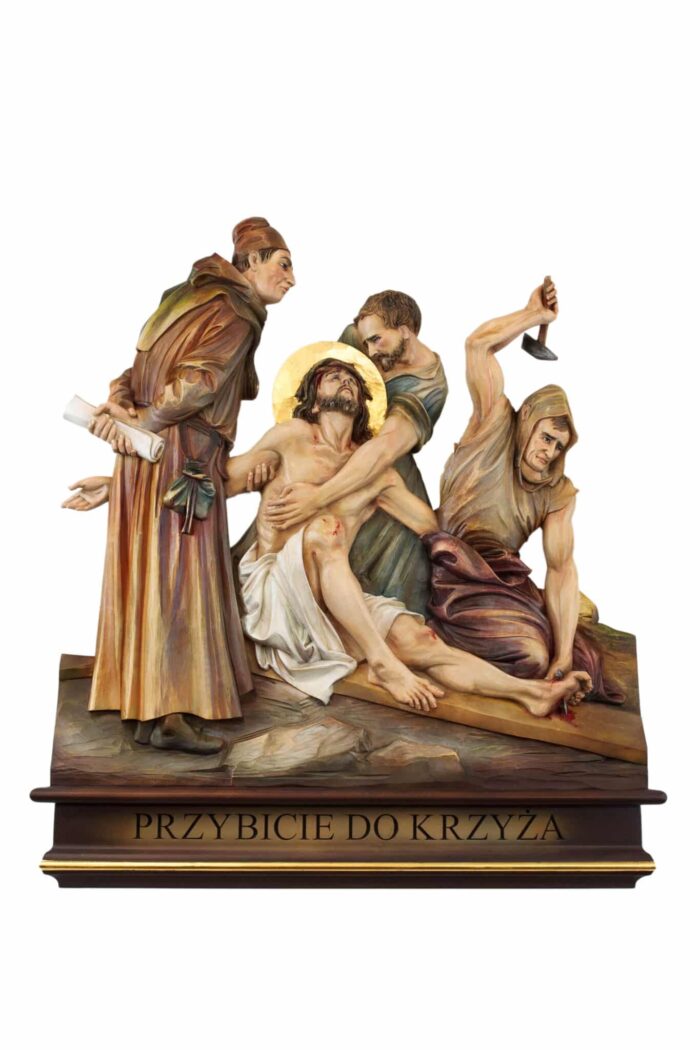 Viktor-Art – Droga Krzyżowa - Stacja - Jezus Chrystus - Polichromia