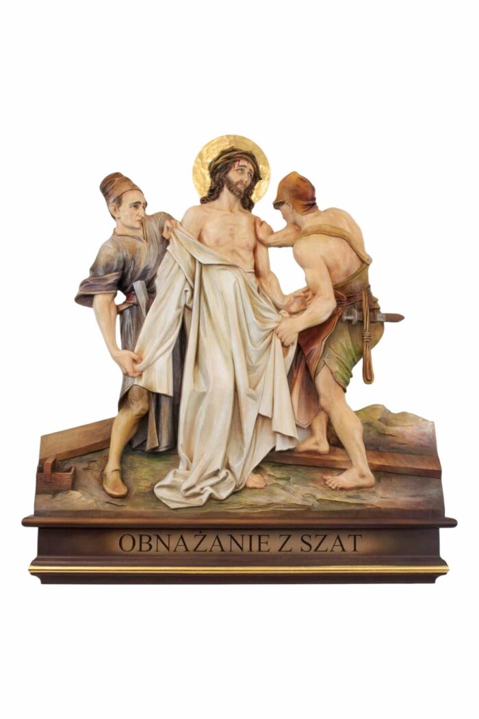Viktor-Art – Droga Krzyżowa - Stacja - Jezus Chrystus - Polichromia