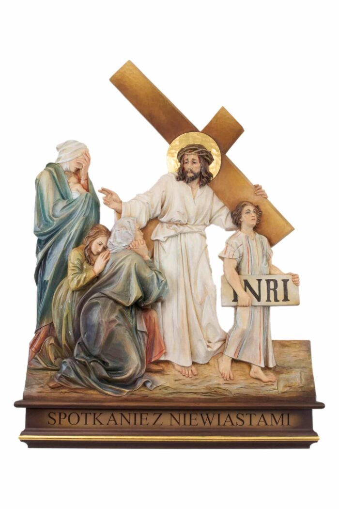 Viktor-Art – Droga Krzyżowa - Stacja - Jezus Chrystus - Polichromia