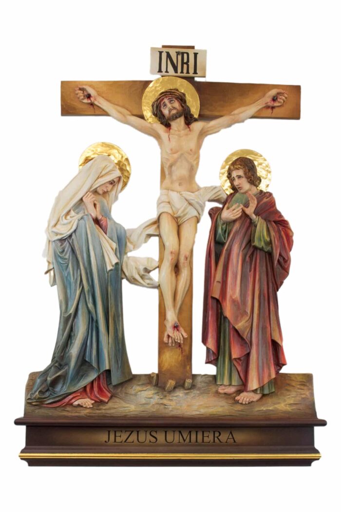 Viktor-Art – Droga Krzyżowa - Stacja - Jezus Chrystus - Polichromia
