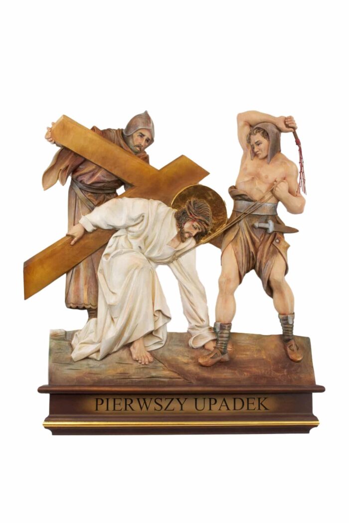 Viktor-Art – Droga Krzyżowa - Stacja - Jezus Chrystus - Polichromia