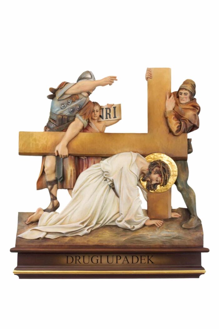 Viktor-Art – Droga Krzyżowa - Stacja - Jezus Chrystus - Polichromia