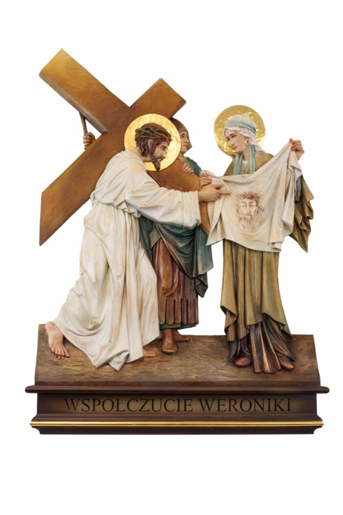 Viktor-Art – Droga Krzyżowa - Stacja - Jezus Chrystus - Polichromia