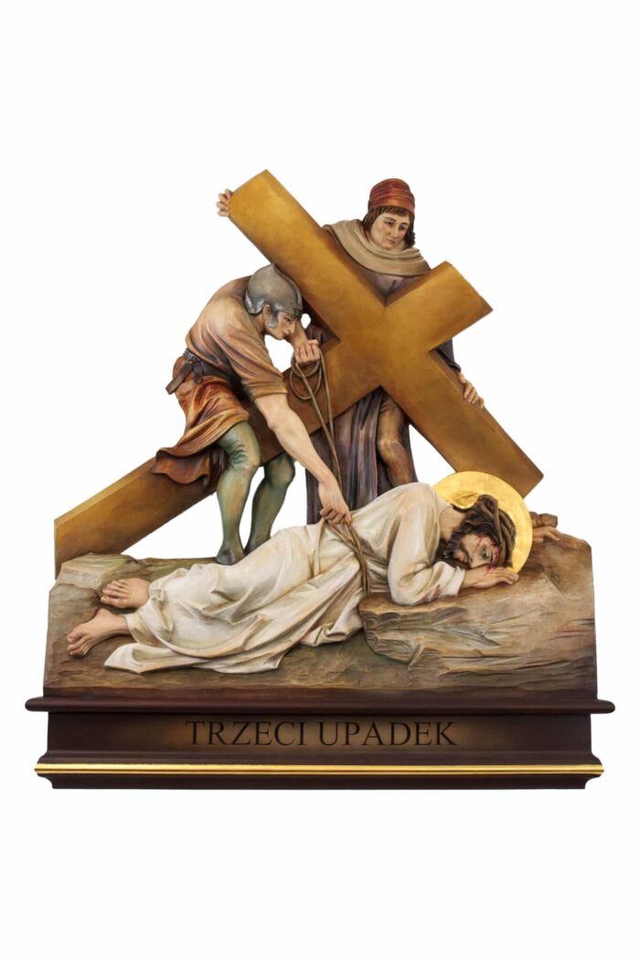 Viktor-Art – Droga Krzyżowa - Stacja - Jezus Chrystus - Polichromia