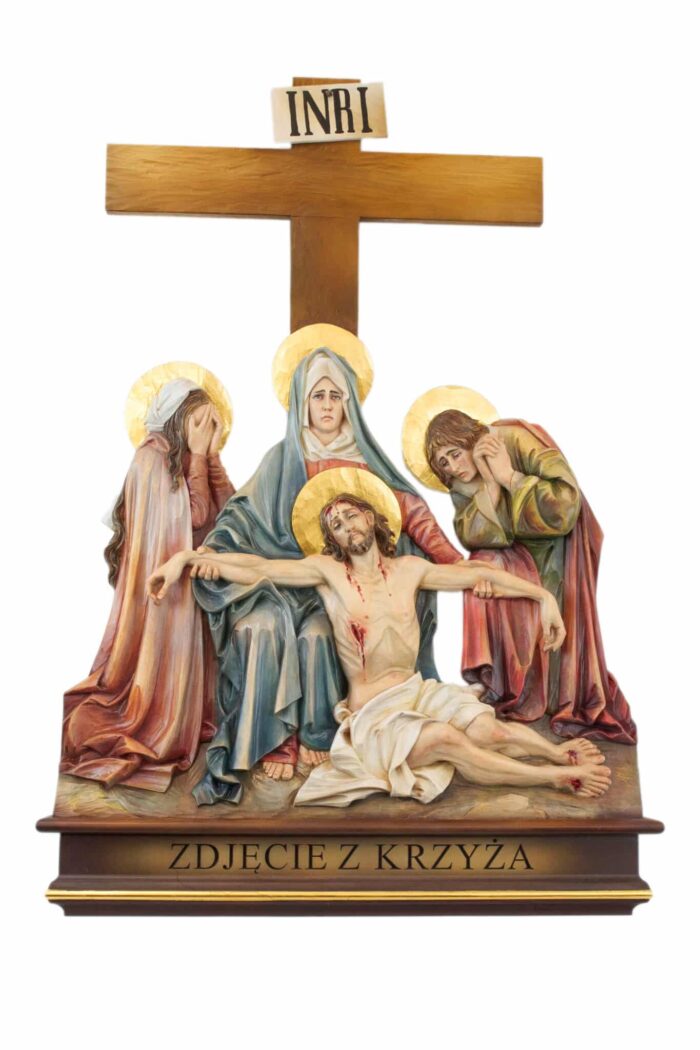 Viktor-Art – Droga Krzyżowa - Stacja - Jezus Chrystus - Polichromia