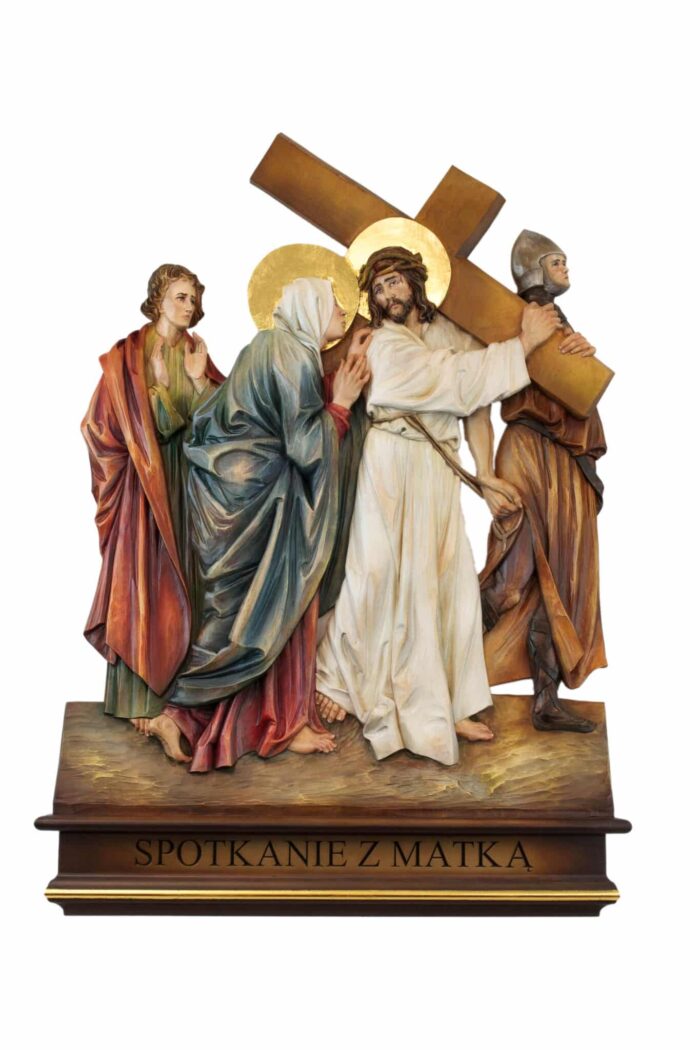 Viktor-Art – Droga Krzyżowa - Stacja - Jezus Chrystus - Polichromia