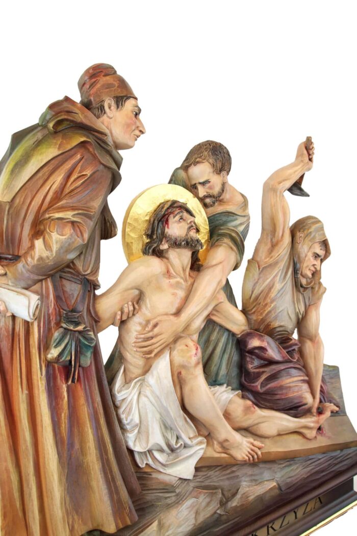 Viktor-Art – Droga Krzyżowa - Stacja - Jezus Chrystus - Polichromia