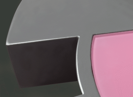 Stolik Kawowy - 'Espressivo' rzeźba drewniana – dekoracja biura – ujęcie 3